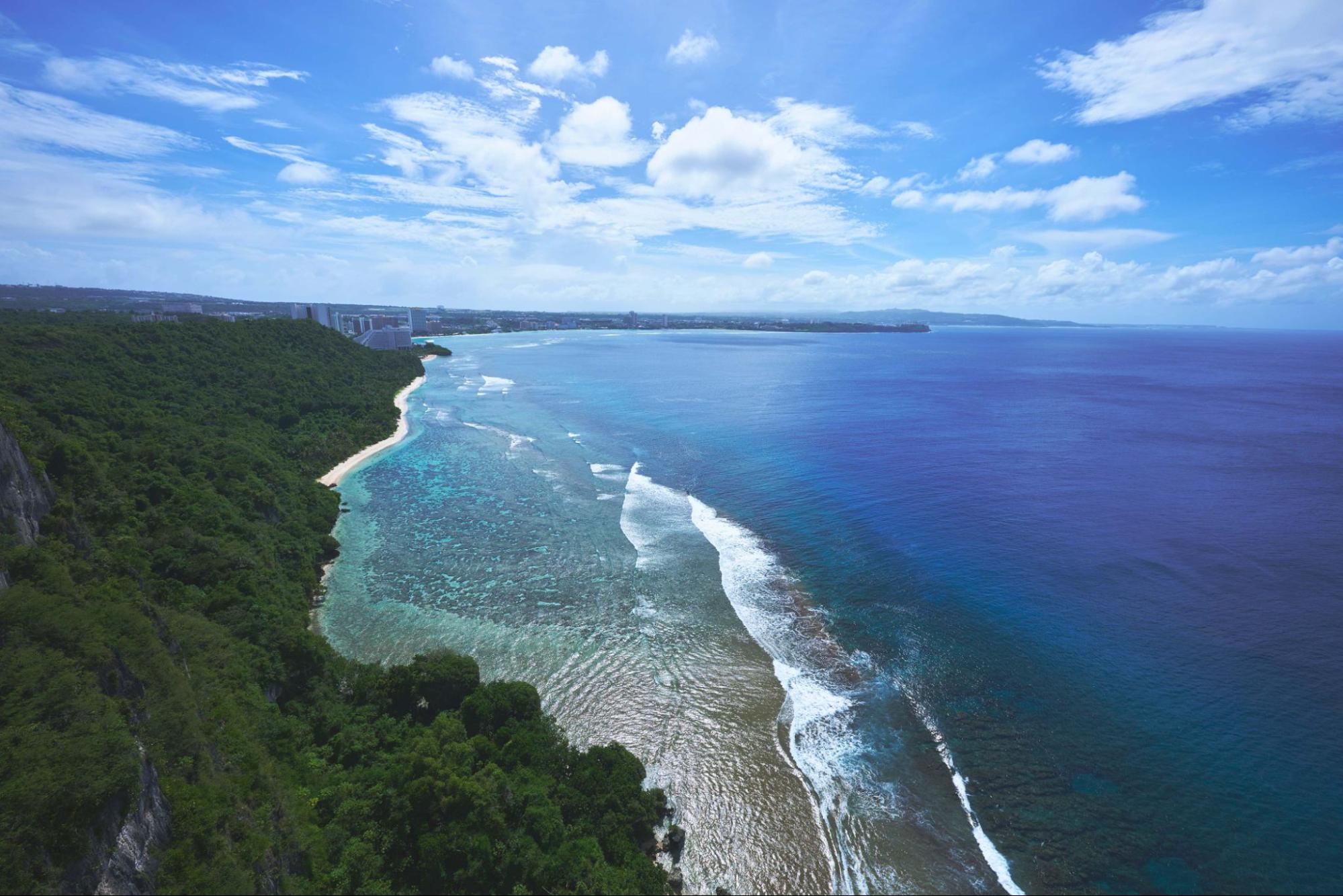 グアムの海