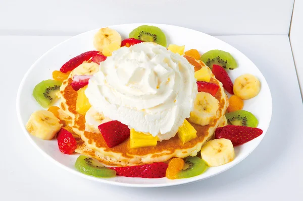 レインボーフルーツパンケーキ
