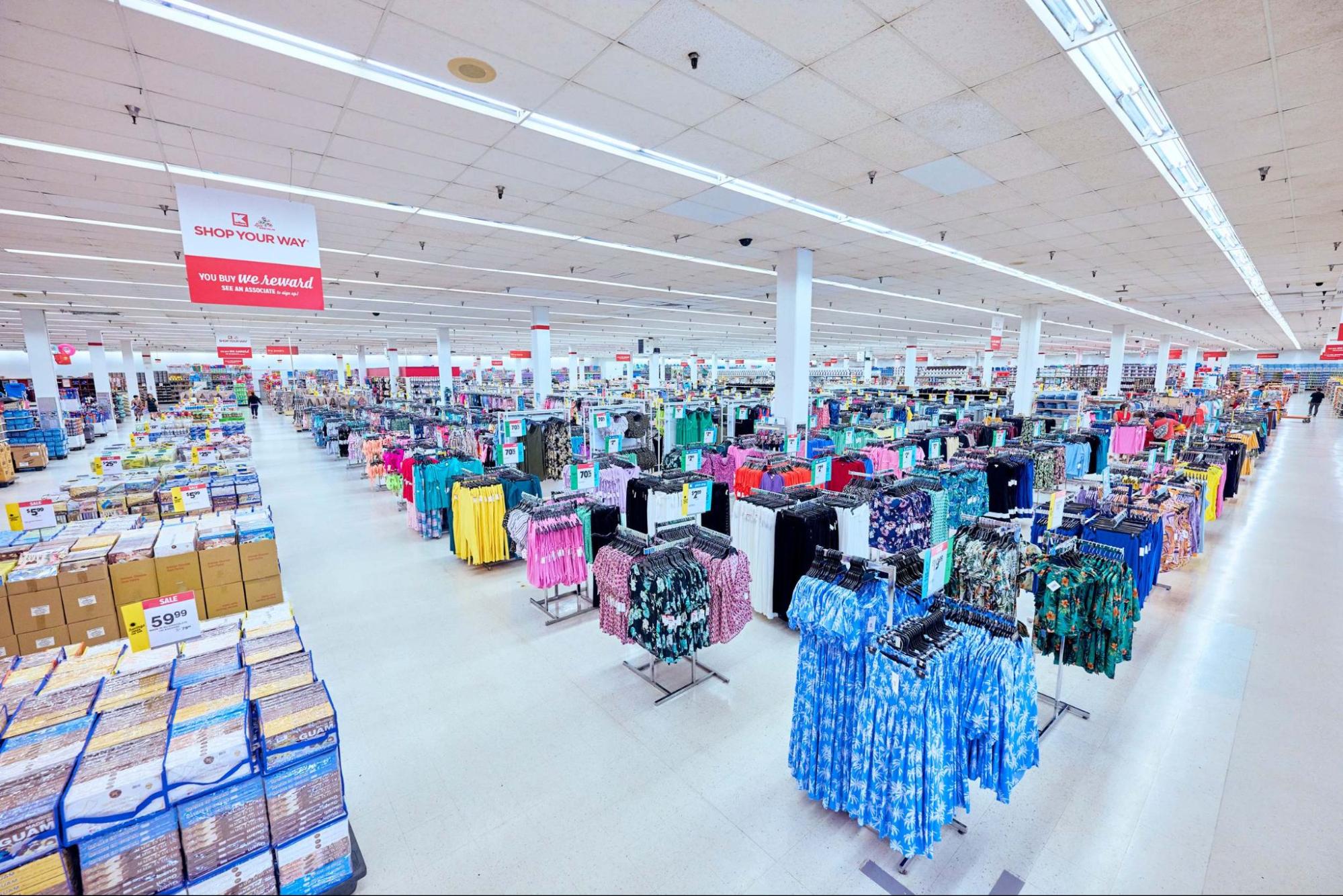 ショップの売り場
