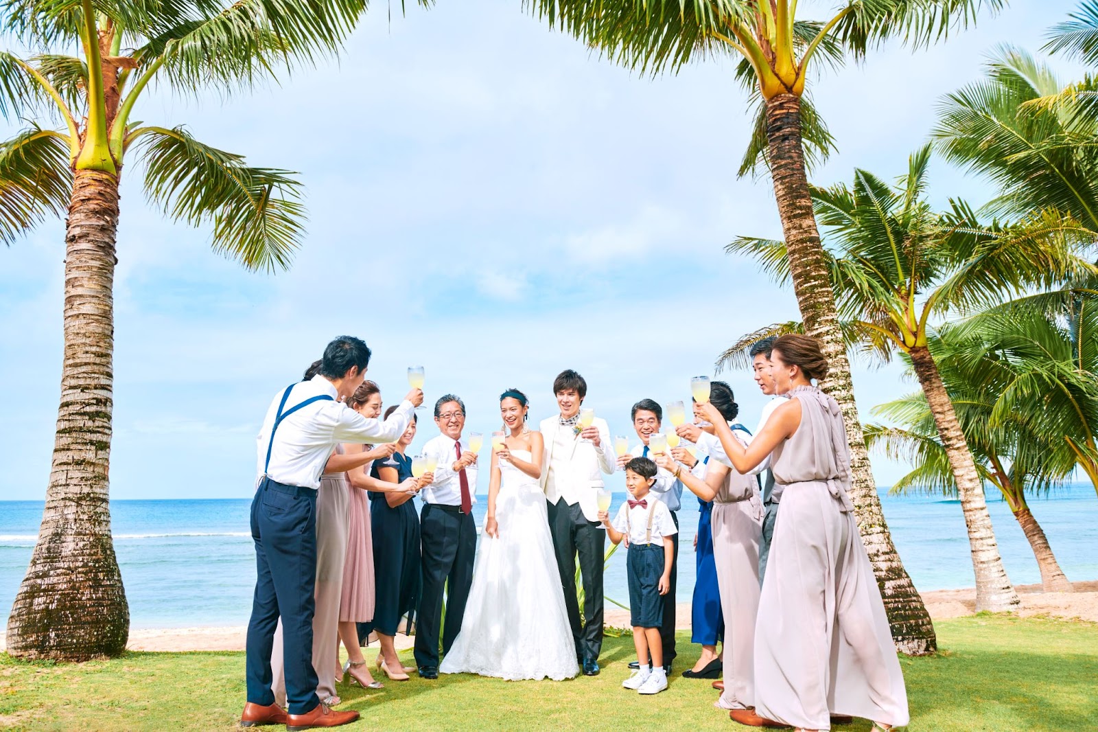 結婚式の乾杯