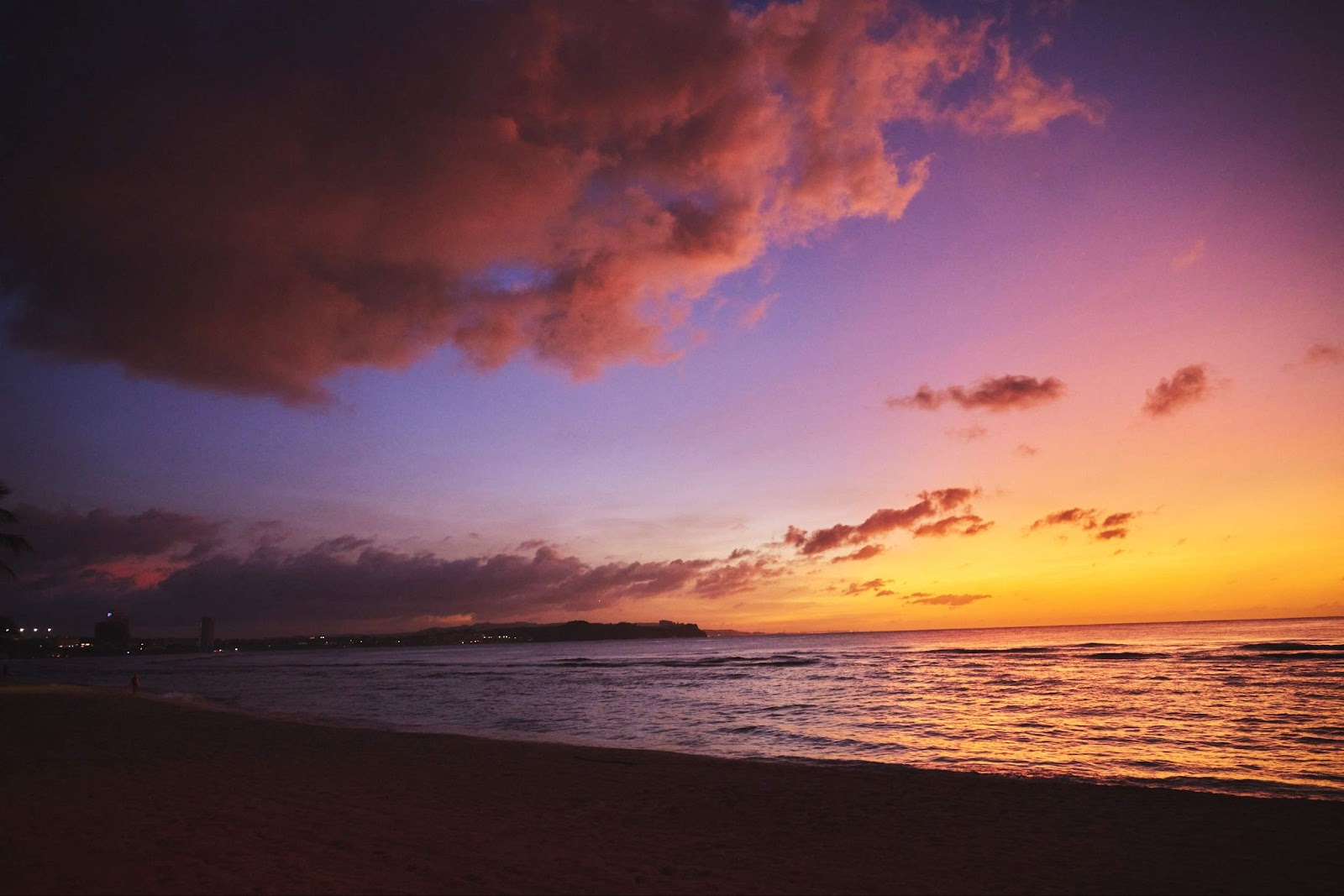 グアムの夕景