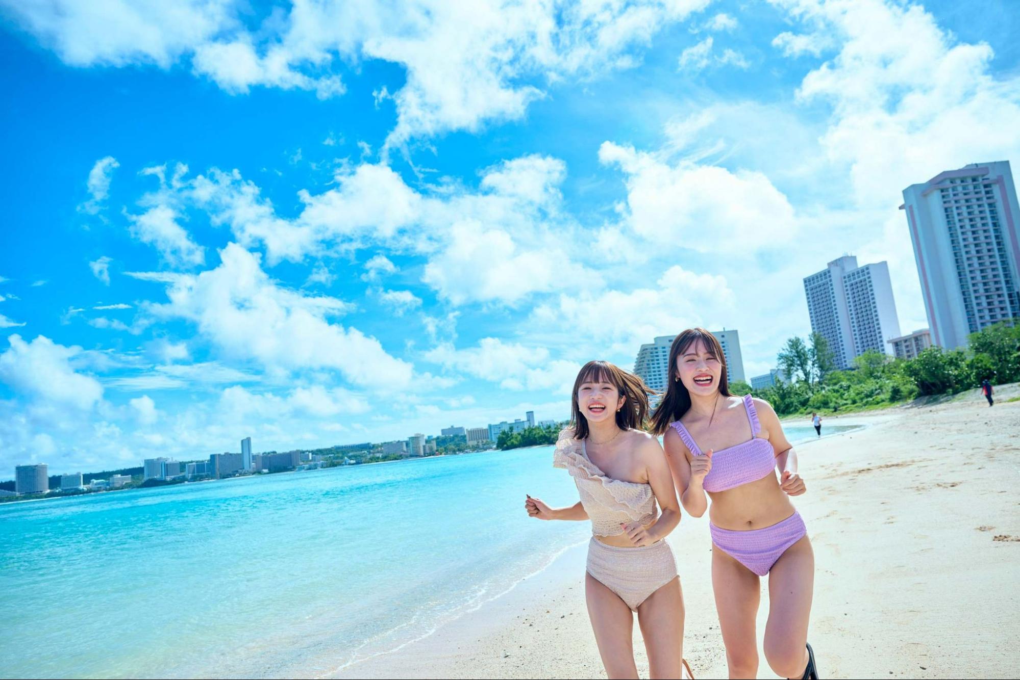 ビーチの女性