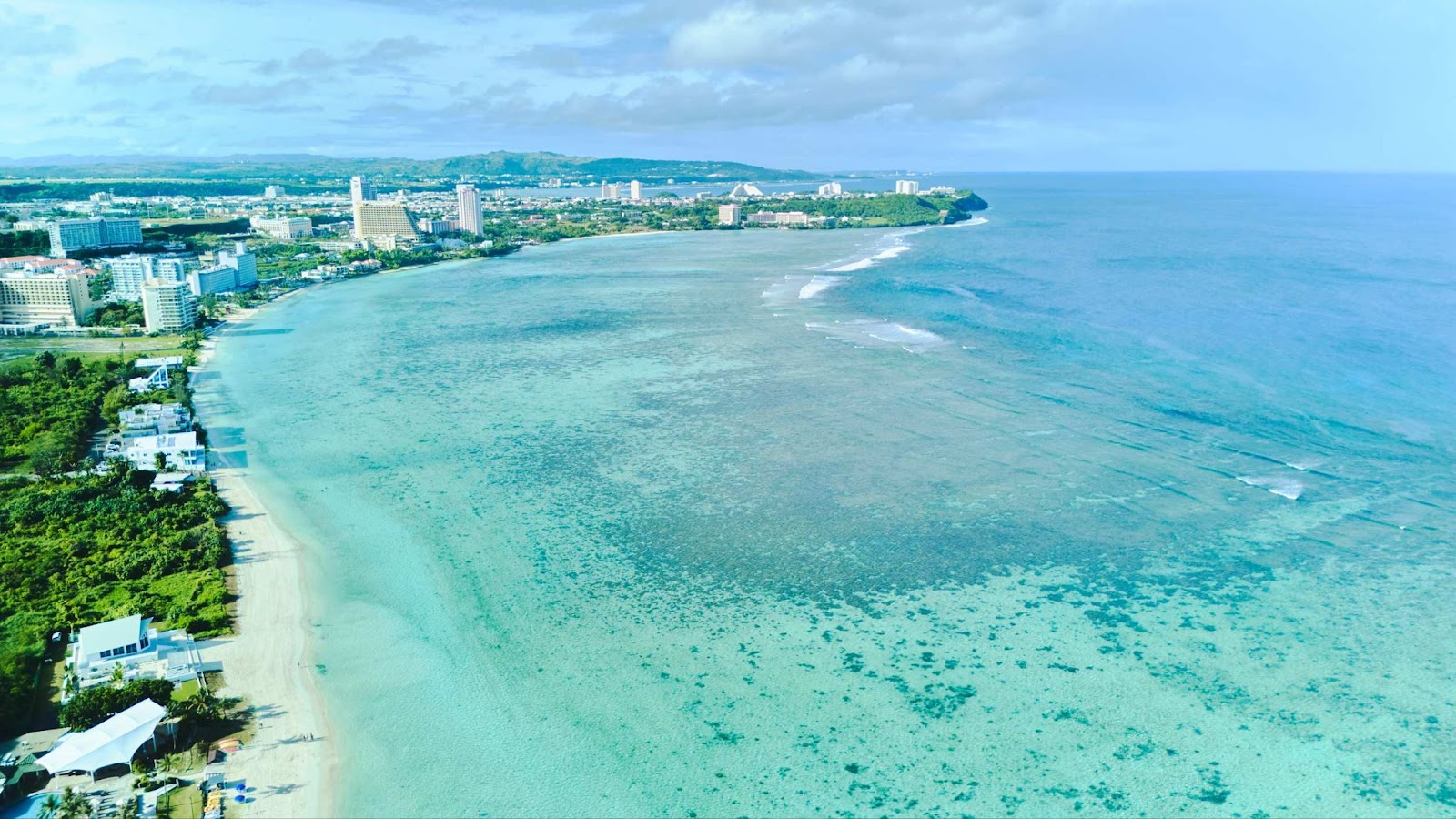 グアムの海