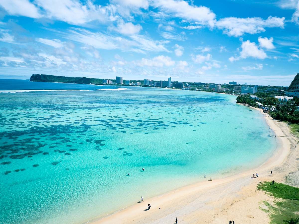 グアムのビーチ