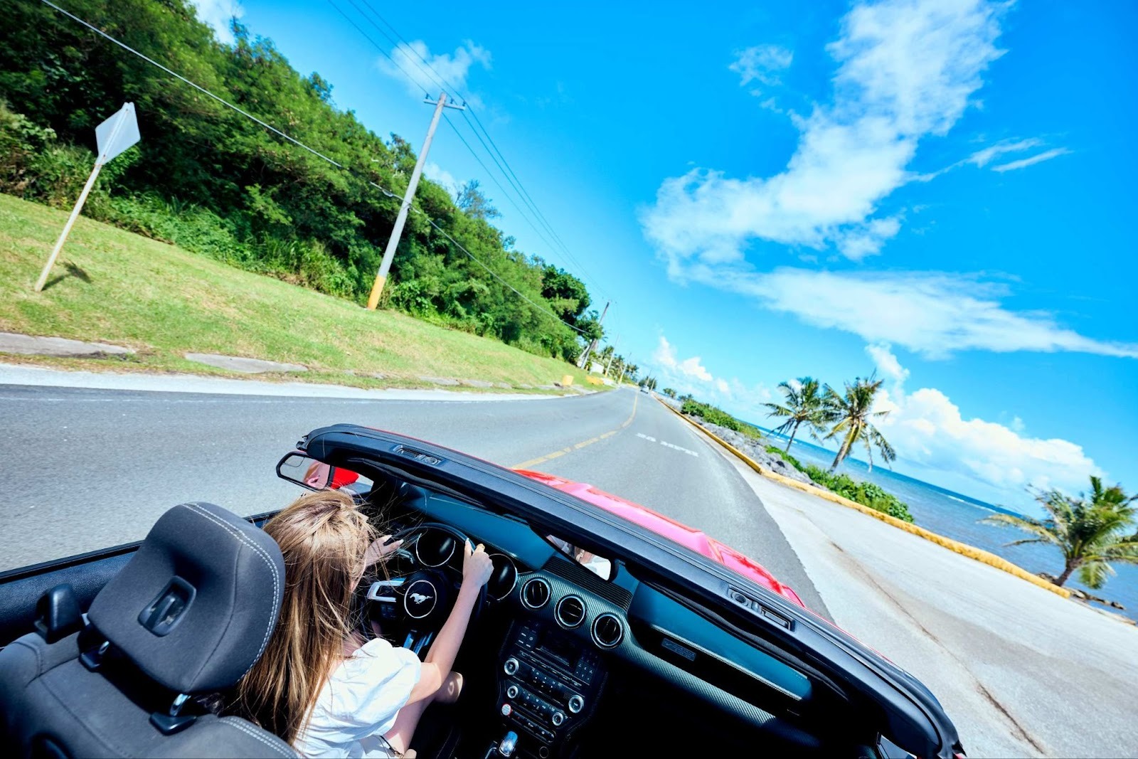 グアムのドライブ