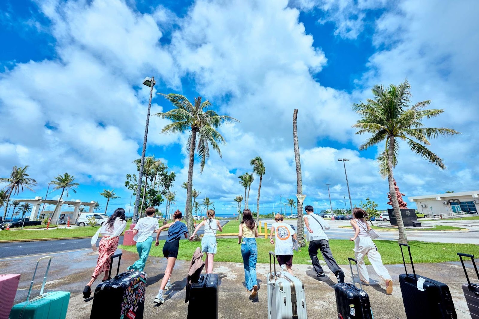 グアムの観光客