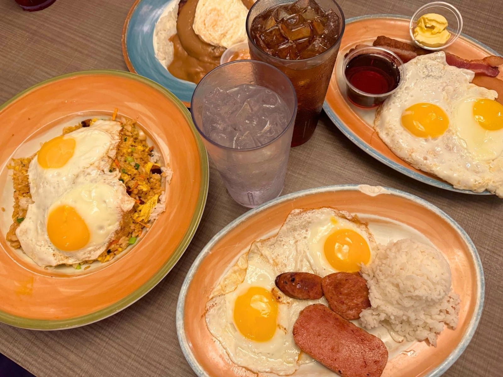 キングス・レストランの料理