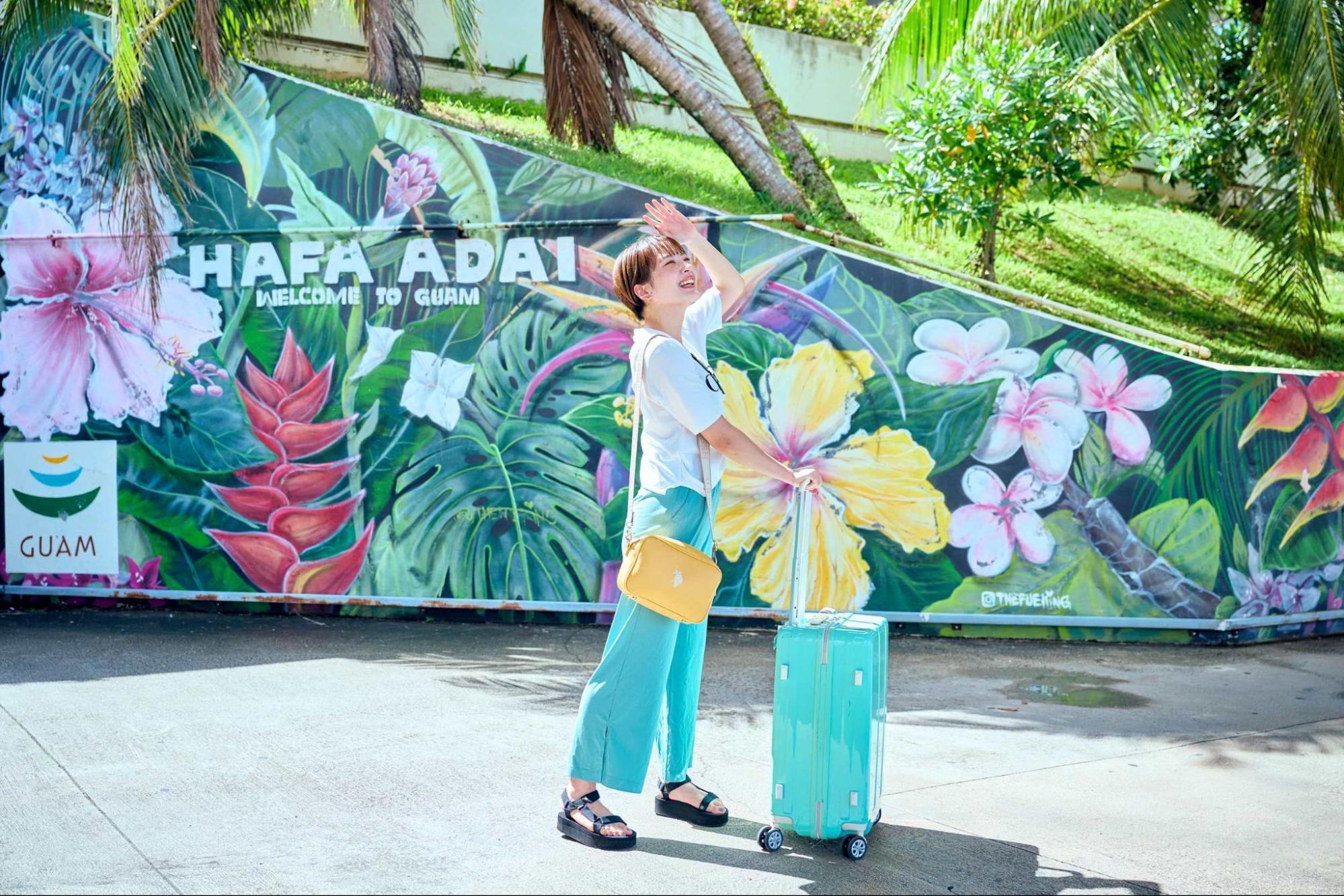 グアムの観光客