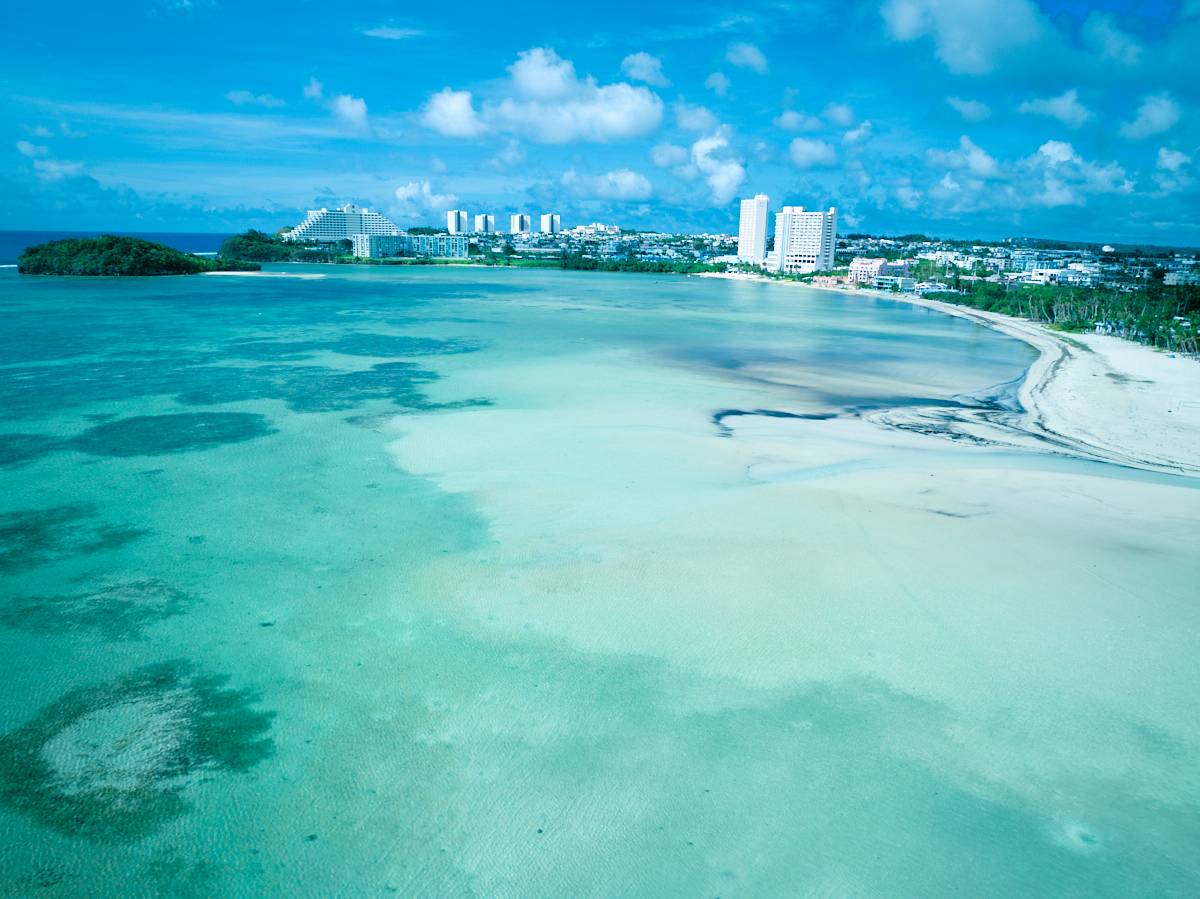 グアムの海