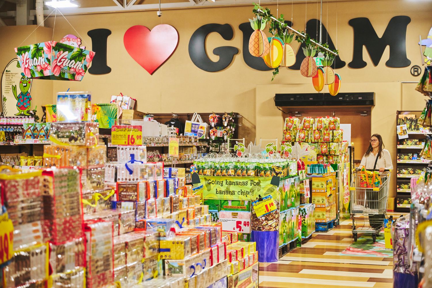グアムのスーパーマーケット