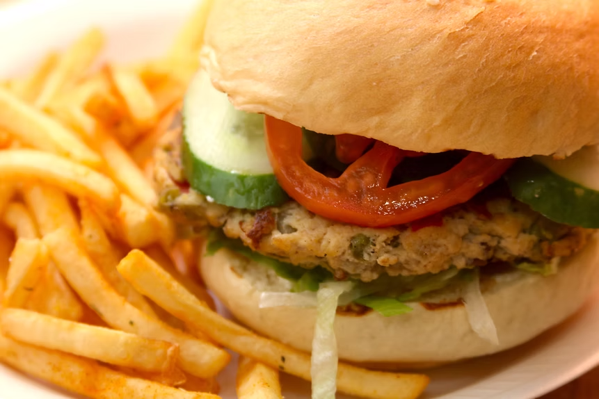 メスクラドスのハンバーガー