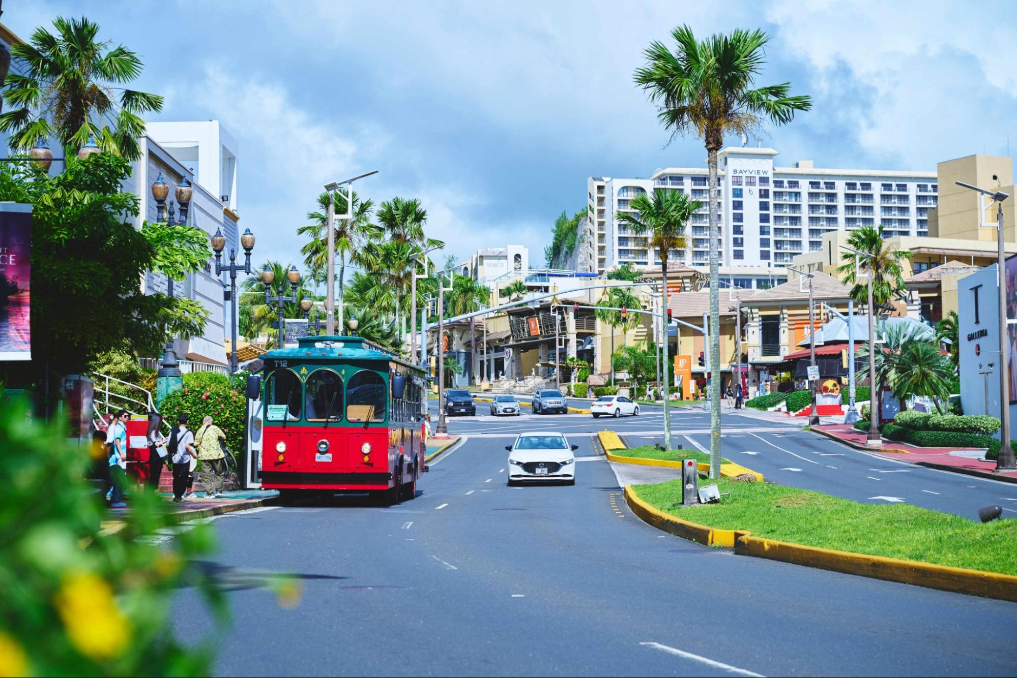 グアムの街並み
