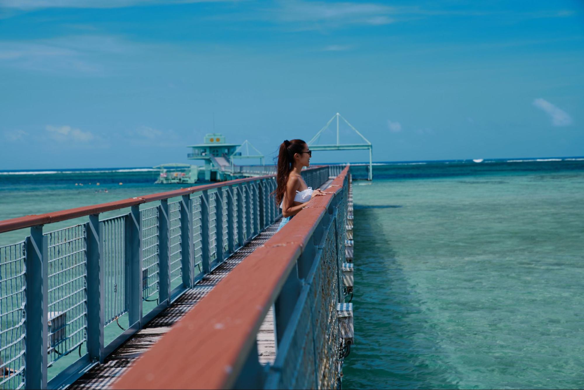 フィッシュアイマリンパークの桟橋