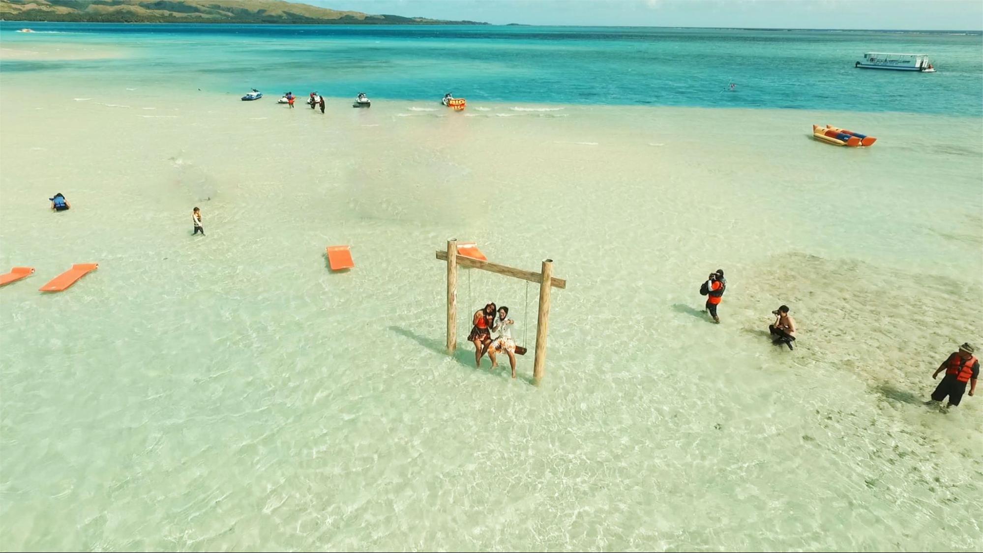 ビキニアイランドクラブのビーチ