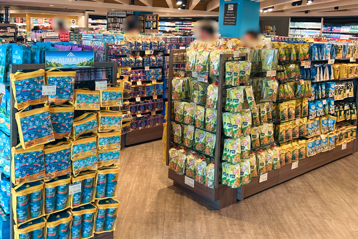 ABCストアの店内