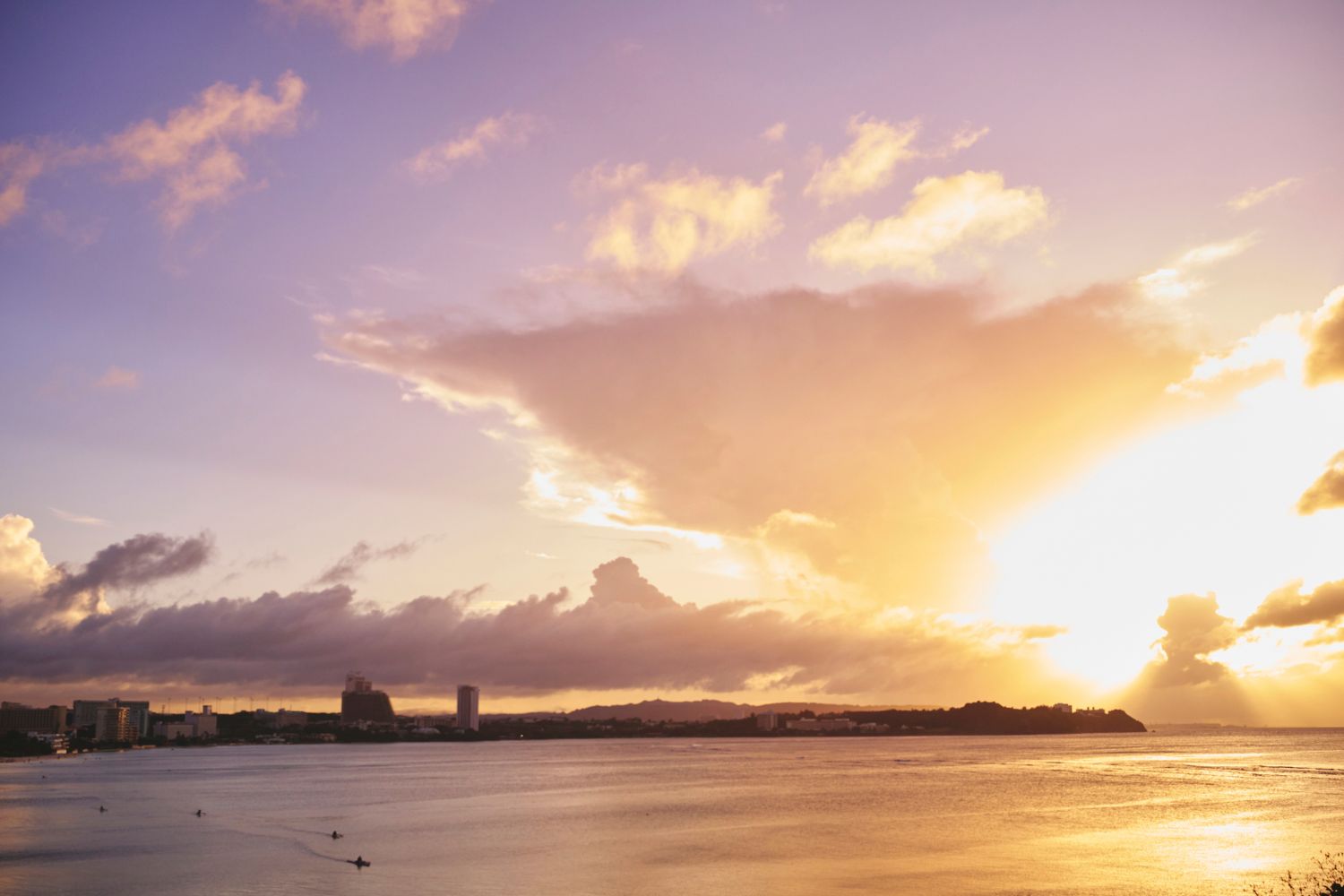 グアムの夕景