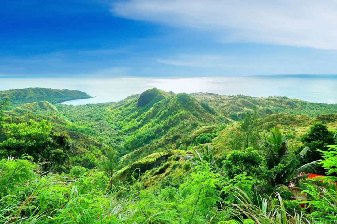 セッティ湾展望台