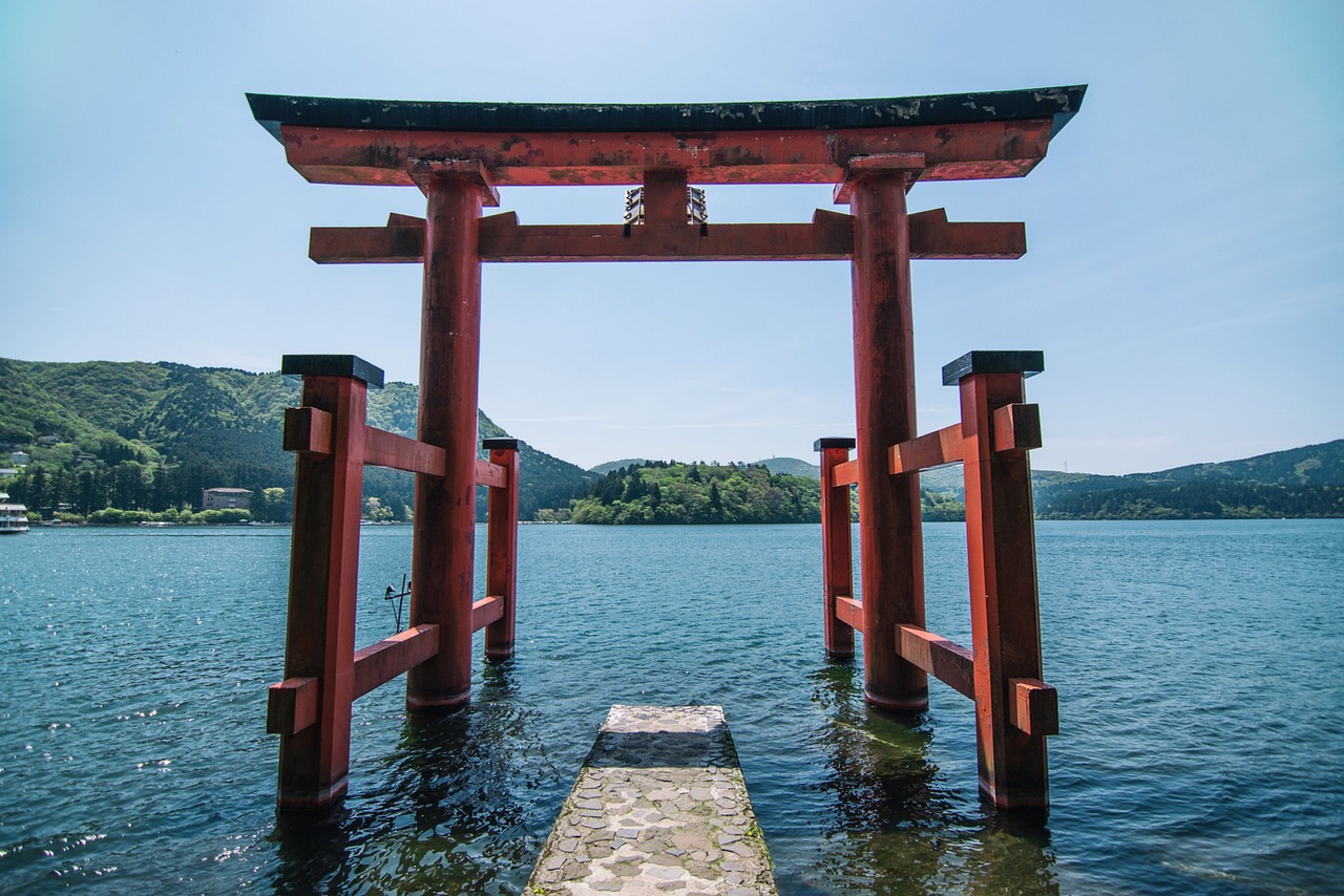 箱根の鳥居