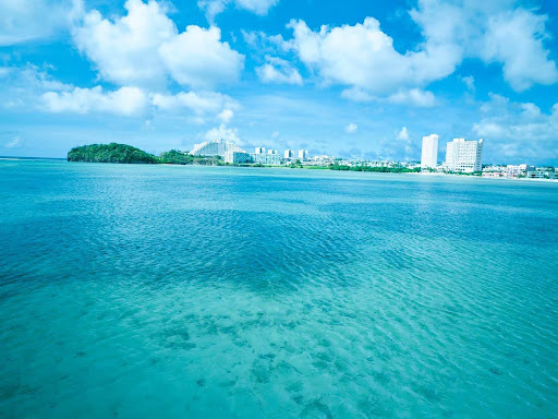 グアムの海
