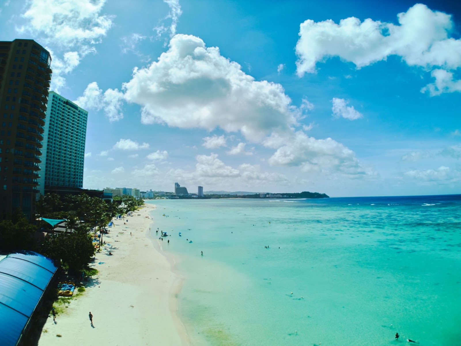グアムの海