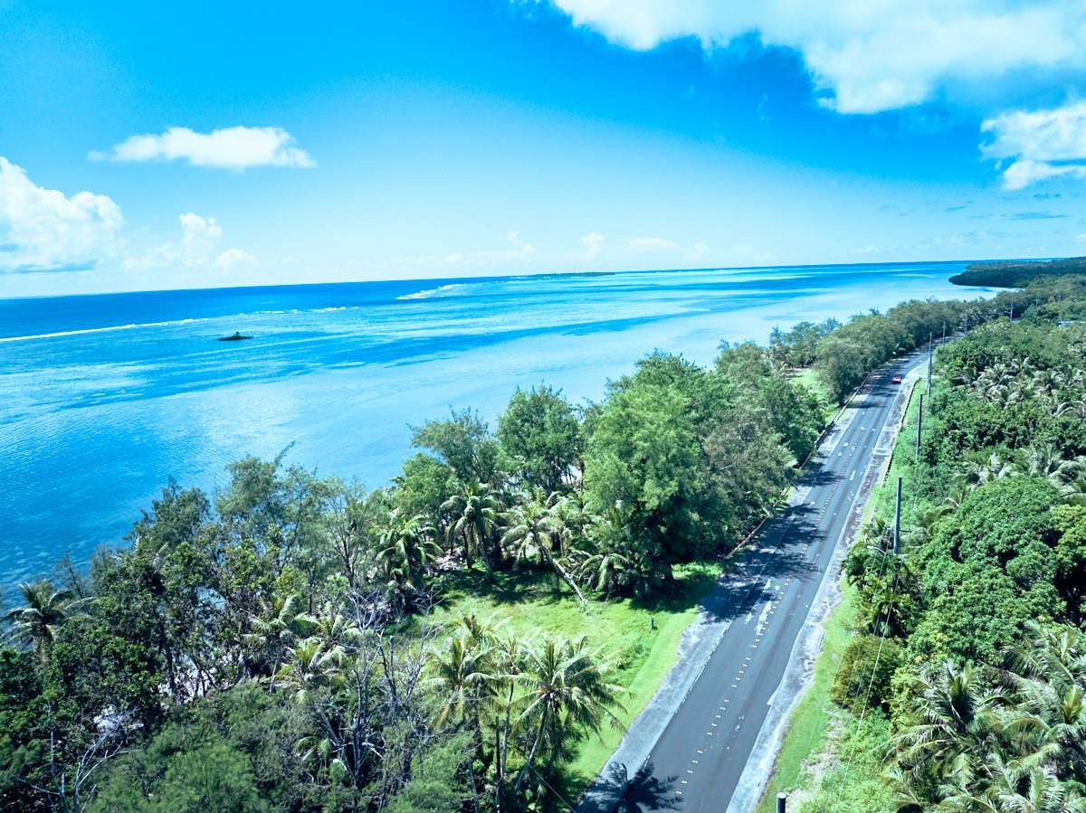 グアムのドライブロード